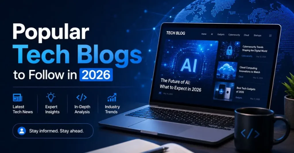 Popular Tech Blogs to Follow in 2026 popular tech blogs to follow in 2026